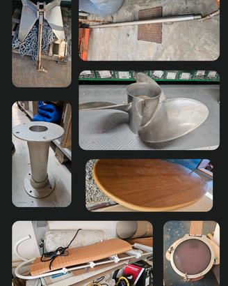 Stock accessori nautica barca