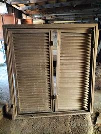 Persiane in alluminio con infisso