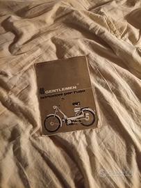 Libretto uso e manutenzione benelli Gentleman 50