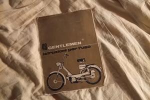 Libretto uso e manutenzione benelli Gentleman 50
