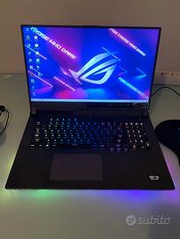 Pc gaming asus rog scar strix 17