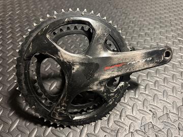 Guarnitura campagnolo 53/39 super record eps