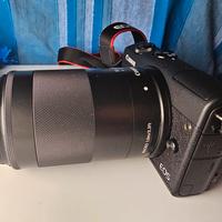 Canon eos M200 kit + ottiche 