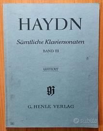 Haydn - SAMTLICHE KLAVIERSONATEN BAND III - G.H.V.
