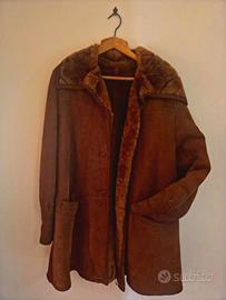 Cappotto Vintage Anni ’90 in Montone Naturale 