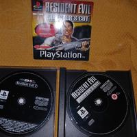 resident evil director's cut playstation ps1 gioco