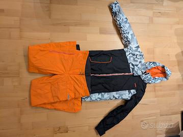Giacca + Pantaloni snowboard Wedze taglia 40