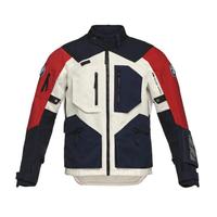 GIACCA BMW GS RALLYE GORE-TEX BIANCA ROSSO BLU