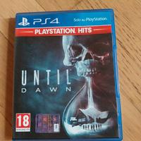 UNTIL DAWN X PS4