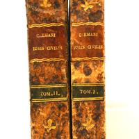 Iuris Civilis Completa Latino 2 Libri Vintage Rari