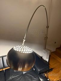 Lampada tipo Arco con basamento in Marmo