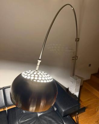 Lampada tipo Arco con basamento in Marmo
