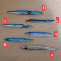 METAL JIG per pesca Shore / Vertical Jigging 