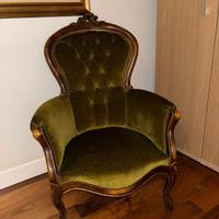 poltrona in stile Luigi Filippo