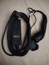 Cavo ricarica domestica schuko Fiat 500e elettrica