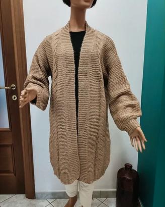 Cardigan lungo donna