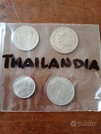 4 monete Thailandia 