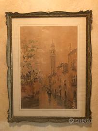 4 Acquerelli Giuseppe Zago