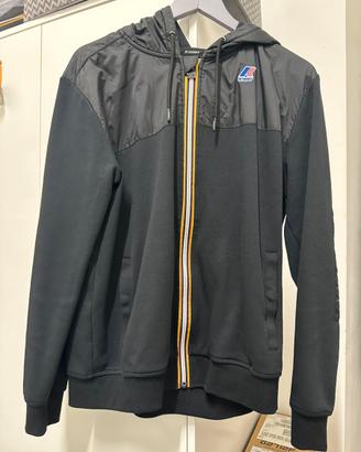 Felpa K-WAY con zip