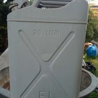 Tanica benzina militare Esercito Italiano 20 lt