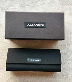 Dolce & Gabbana Astuccio Rigido Occhiali Originale