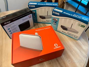 Stock di router perfettamente funzionanti