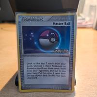 Pokemon - Master Ball EX Specie Delta Stamped 099 