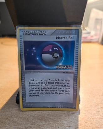 Pokemon - Master Ball EX Specie Delta Stamped 099 