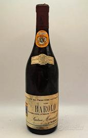 Barolo Cantine Mascarello 1970 – 72cl – 13,5% rara