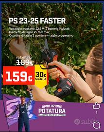 Forbici  elettriche bluebird