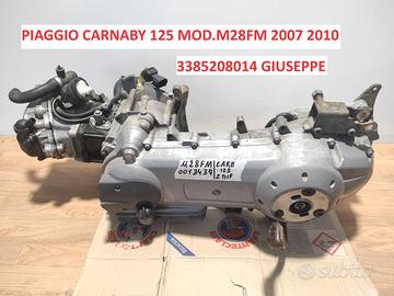 MOTORE PIAGGIO CARNABY 125 2007 2010 M28FM (LEGGI