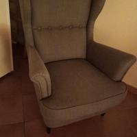 Poltrona grigia ikea