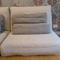 2 divani moderni in lino beige – Pagato €4.796