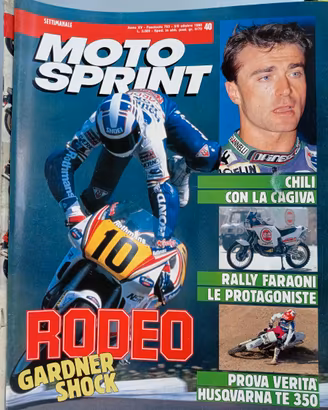 Rivista MOTOSPRINT numero 40 del 1990
