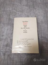 Antonio delfini poesie della fine del mondo