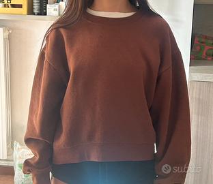 Felpa marrone Zara - Taglia S