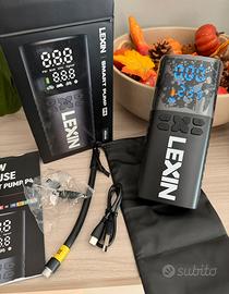 Lexin p4 compressore portatile 4000mAh, 150 psi