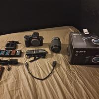 Sony alpha 7 II - kit completo