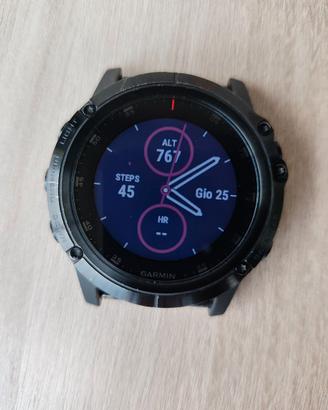 Garmin Fenix 5X Plus + 3 Cinturini (Titanio DLC)