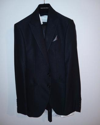 vestito uomo gessato fine Carlo Pignatelli 