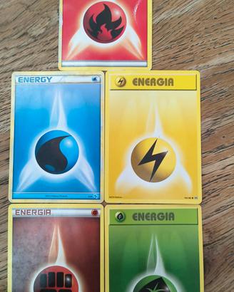 Carte Pokemon Energia 