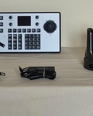 PTZOPTICS Streaming 4K Telecamera + IP Controller