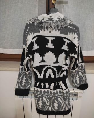 Maglione con cintura 