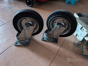 ruote girevoli carrello carrellino 
