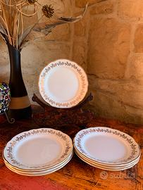 Lotto piatti S.C. Richard frutta - anni ‘50/‘60