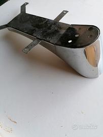 Supporto portatarga e fanalino per moto d'epoca
