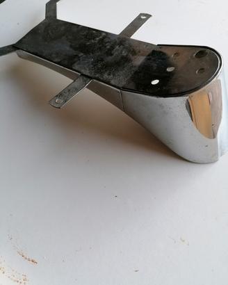 Supporto portatarga e fanalino per moto d'epoca