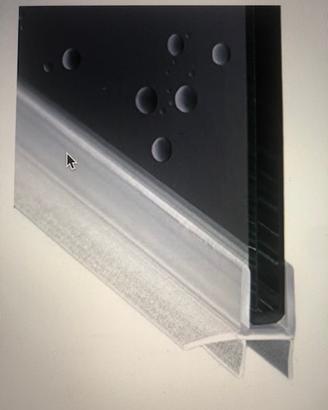 Guarnizione Box Doccia con gocciolatoio, nuova