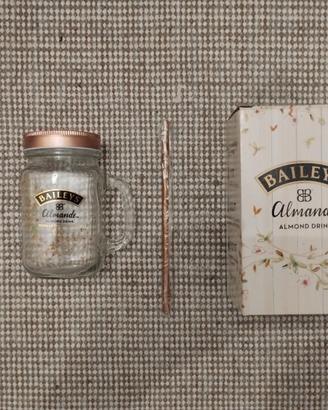 Set Completo Mug Baileys Almande con Cannuccia e S