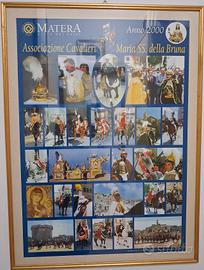 quadri con locande della Festa della Bruna, Matera